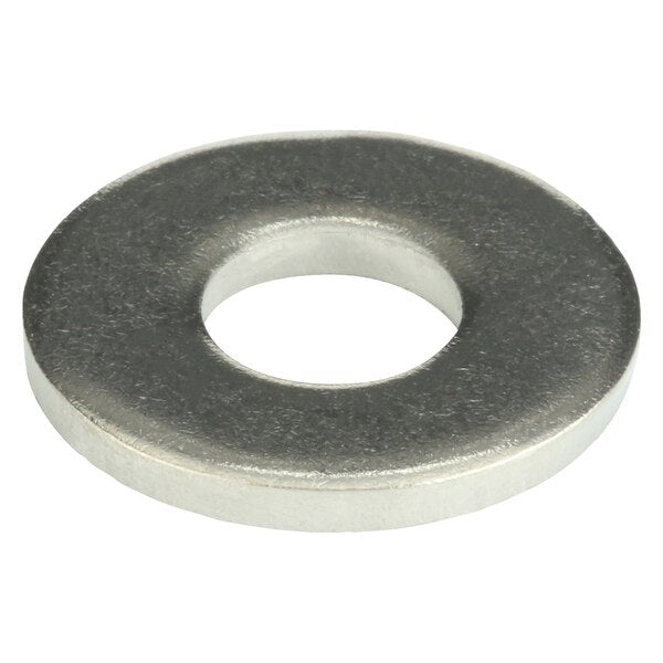 Flat Washer, Fits Bolt Size 3/8 in , Stainless Steel Plain Finish, 50 PK