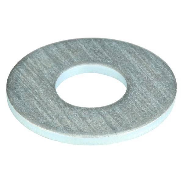 Flat Washer, Fits Bolt Size 1/2 in , Steel Zinc Plated Finish, 50 PK