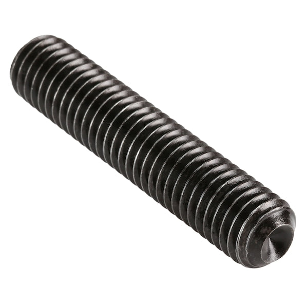 1/2-13 X 2 1/2 Cup Point Alloy Hex Socket Set Screw, Black Oxide