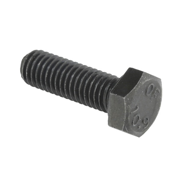 Class 10.9, M8-1.25 Hex Head Cap Screw, Black Oxide Steel, 20 mm L, 100 PK