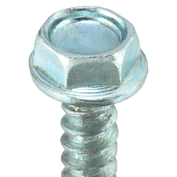 Self-Drilling Screw, #8 x 3/4 in, Zinc Plated Steel Hex Head External Hex Drive, 200 PK