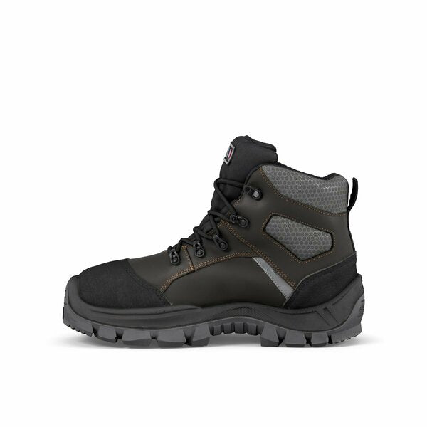 Hot Cumin MILLEMETAÂ® Work Boot, Metatarsal Protection, Brown/Black, Men's Size 11