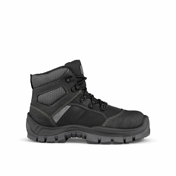 Hot Pepper Leather Work Boot, Black, Men's Size 7