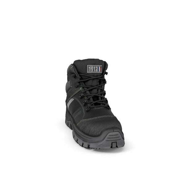 Hot Pepper Leather Work Boot, Black, Men's Size 7