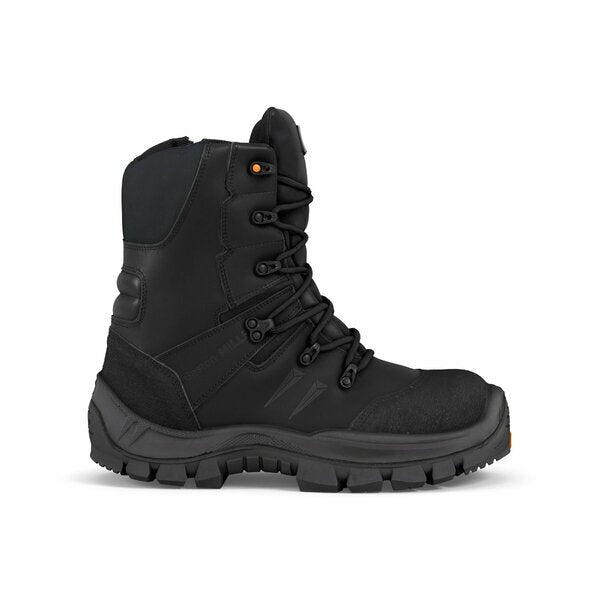 Safety Boots, Master Black, Men's Size 12