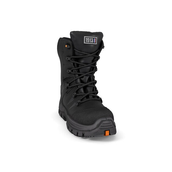 Safety Boots, Master Black, Men's Size 9