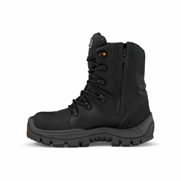 Safety Boots, Master Black, Men's Size 12