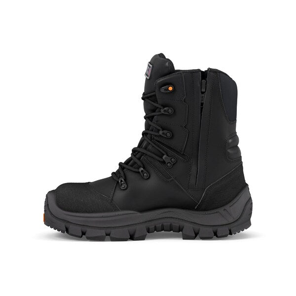 Safety Boots, Master Black, Men's Size 9