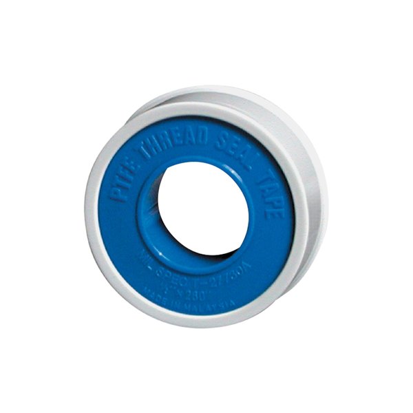 Thread Sealant Tape, PTFE, 520 in. L, White