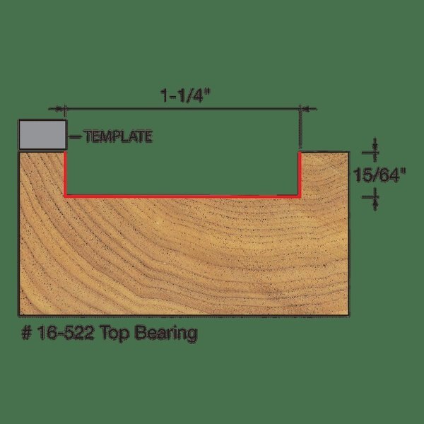 Mortising Bit, 1-1/4