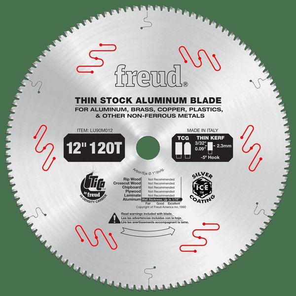 Thin Stock Non-Ferrous Metal Blade, 12