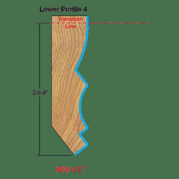 Wide Crown Molding System, 1-3/8