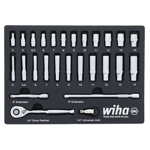 Professional Socket Tray, 1/4