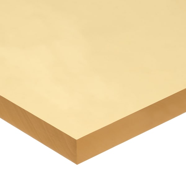 Polyurethane Rubber Sheet No Adhesive, 60A, 1/4