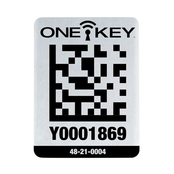 ONE-KEY Asset ID Tag for Large Metal Surfaces