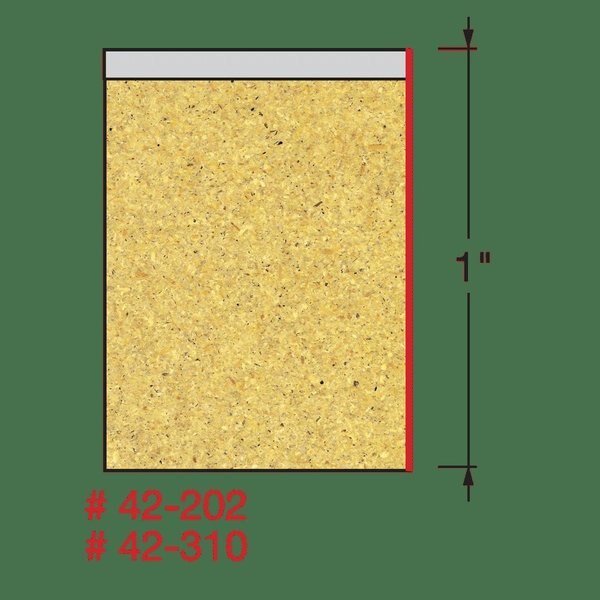 Downshear Helix Flush Trim Bit, 3/4