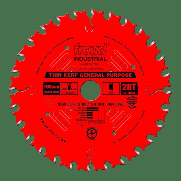 Thin Kerf General Purpose Blade, 160mm