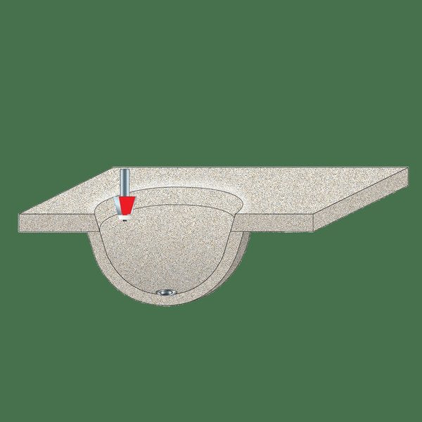 Bevel Bowl Bit, 1-9/16