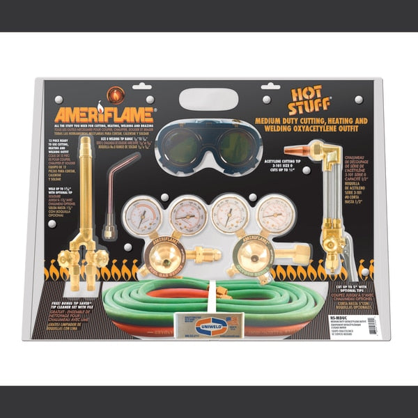 Med Duty Outfit Weld/Braze/Cut, 12Pc