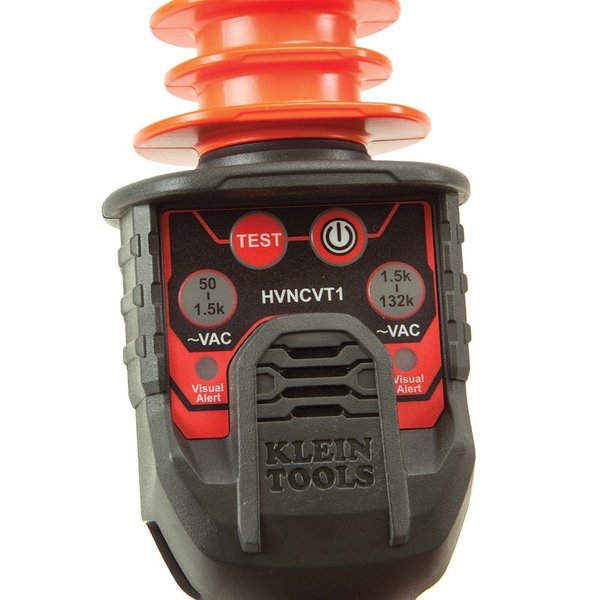 Voltage Detector, 50 to 132V AC, 13 in Length, Audible, Visual Indication