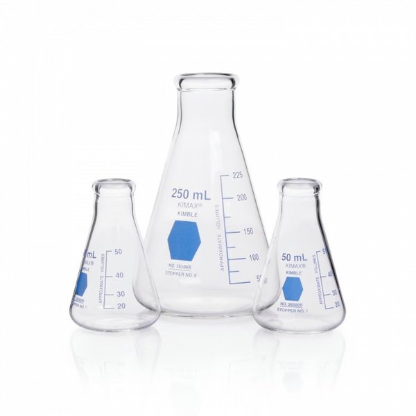 Erlenmeyer Flask, Narrow Mouth, 125 mL,