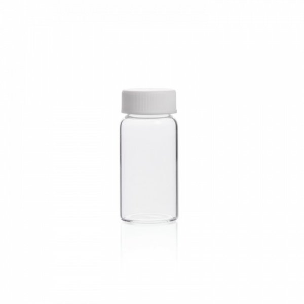 Glass Scintillation Vial, w/Attach, PK100