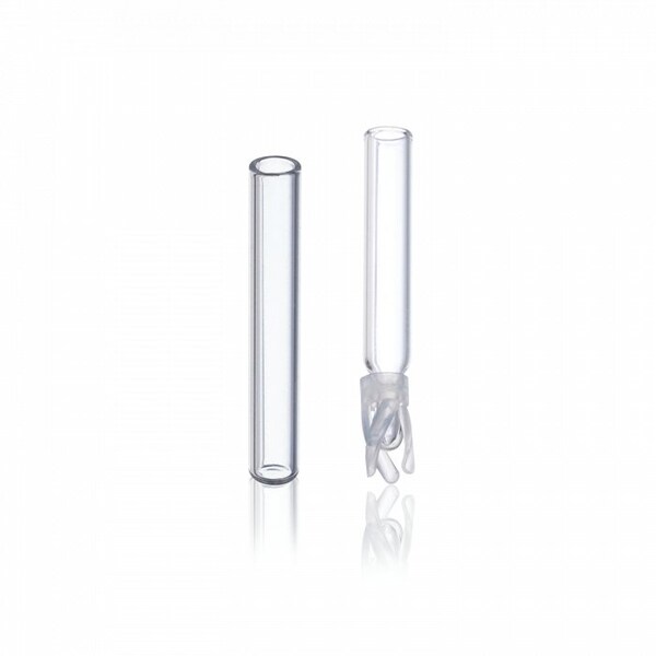 Glass Insert, w/Bottom Spring, Ins, PK100