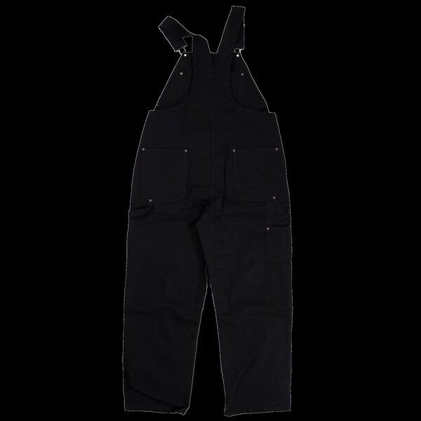 Unlined Bib Overall, I19821-BLACK-3XL