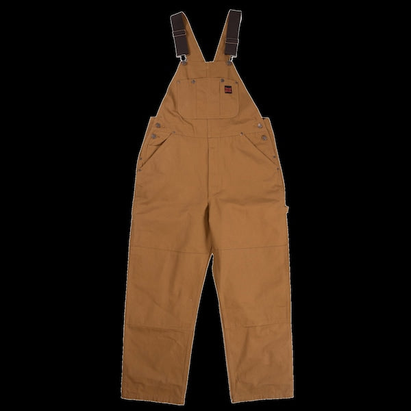 Unlined Bib Overall, I19821-BRN-3XL