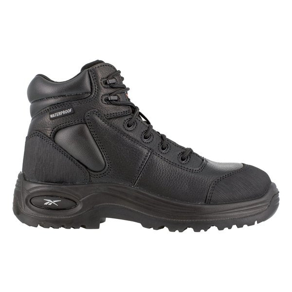 Size 9 Women's 6 in Work Boot Composite Safety Footwear, Black