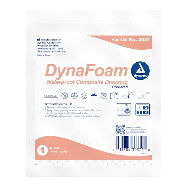 DynaFoam Waterproof Bordered Foam, PK120