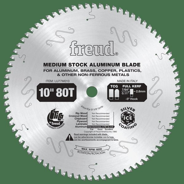 Medium Stock Aluminum Blade, 10