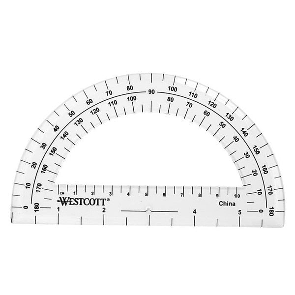 Math Sets, Protractor - 180Â° 6