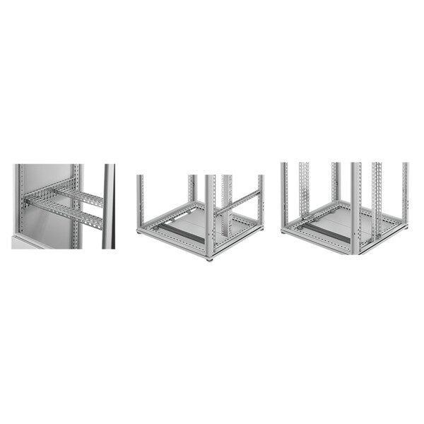Mounting Channel, fits 800mm, Black, Steel