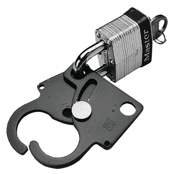 Dual-Access Safety Lockouts, Red, Steel