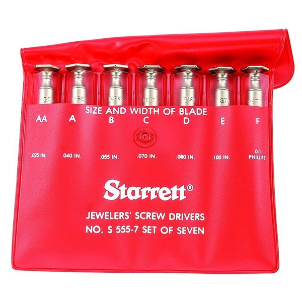 Jewellers Screw Driver Set, #0 Phillips