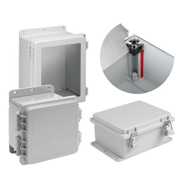 Polypro, Type 4x, 8.12x8.12x4.38, Polyes