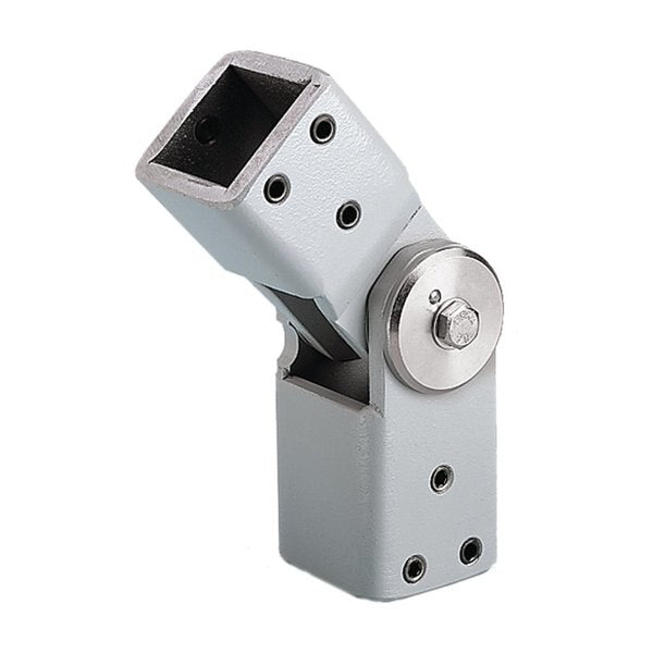 COMPACT Series 4 Intermediate Joint, fits 80x80mm, Lt Gray, Steel