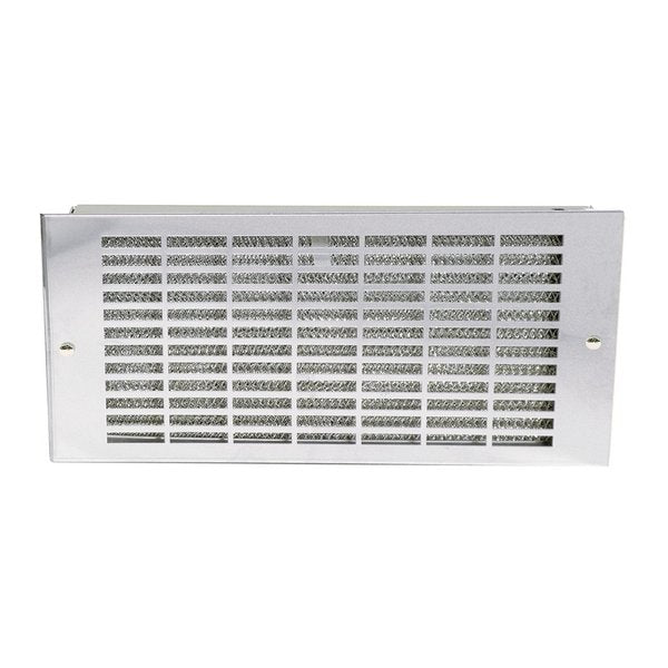 Filter Grille Panel, 2.00x2.00x2.00, Gray, Steel