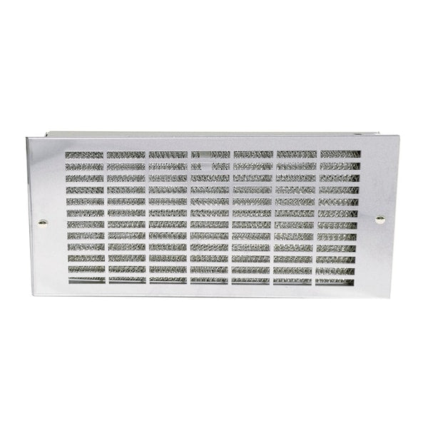 Filter Grille Panel, 7.00x19.00x1.00, Lt Gray, Steel