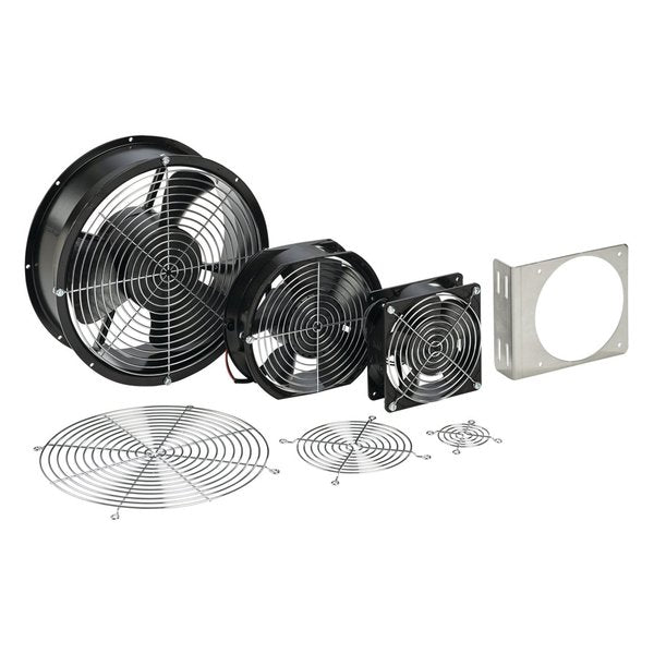 Compact Axial Fans, 230v 50/60Hz