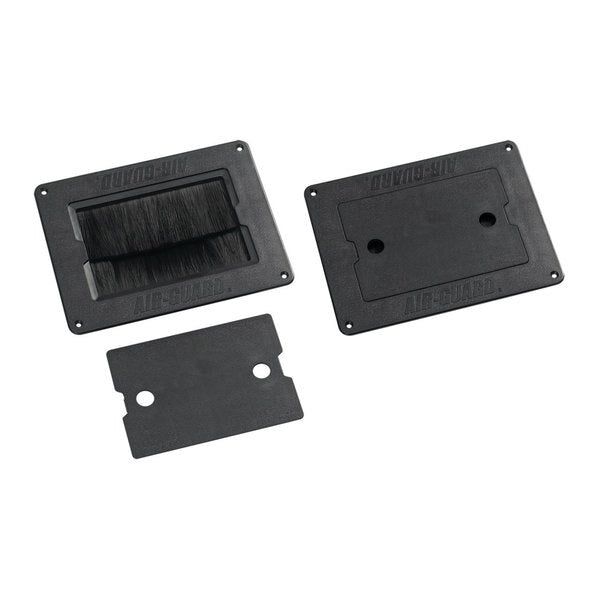 Flush-Mount Floor Brush Kit with Cover