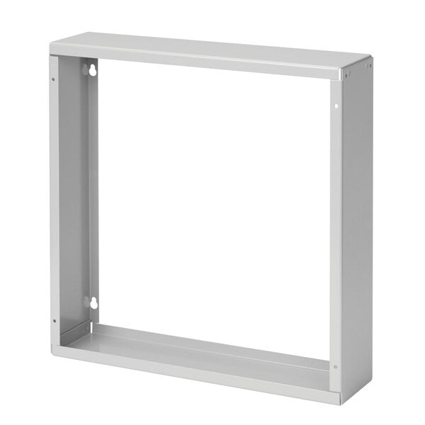 Screw-Cover Pull Box Extender, Type 1, fits 12.00x10.00, Gray, Steel
