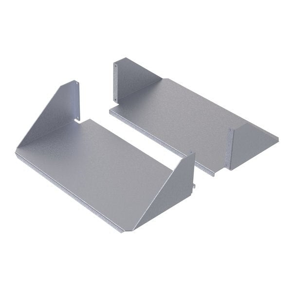 Double-Sided Solid Aluminum Shelf, 4u, A