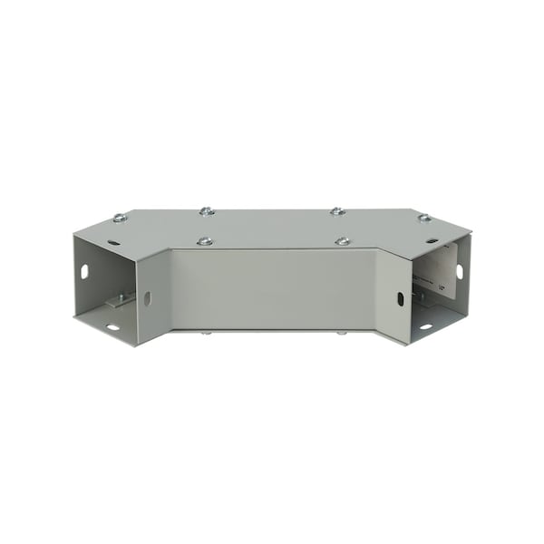Sweep Elbow, 4.00x4.00, Gray, Steel 90-Degree