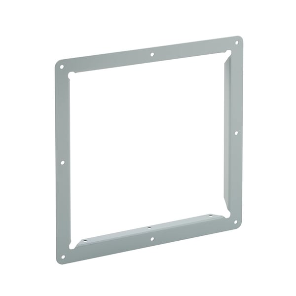 Panel Adapter, 2.50x2.50, Gray, Steel