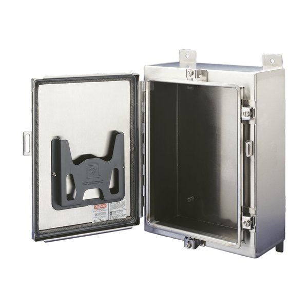 Continuous Hinge with Clamps, EMC, Type 4X, 60.00x36.00x12.00, SS Type