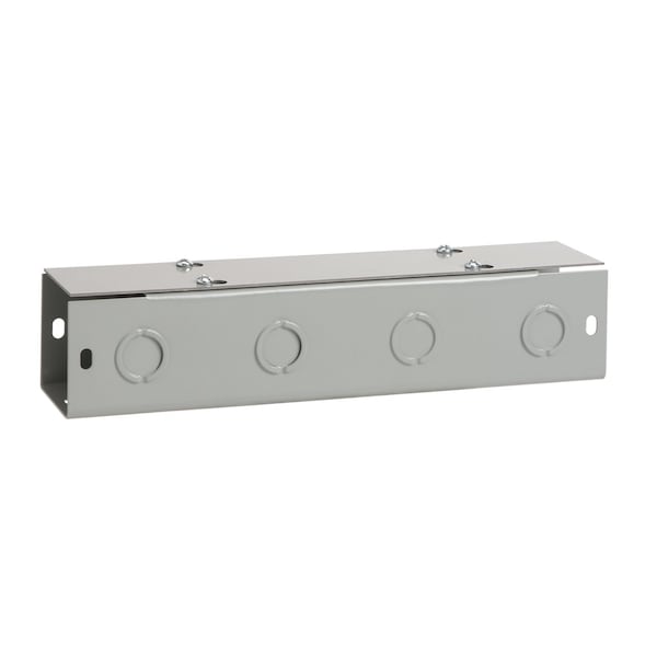 Lay-in Painted Flat-Cover Wireway, NEMA TYPE 1 Straight Section, 12.00