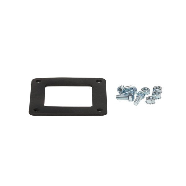 Gasket and Screws, Fits 6.00x6.00, Rubbe