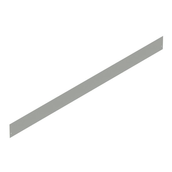 Barrier Kits, Bracket-Mounted, fits 4.00x4.00, Gray, Steel